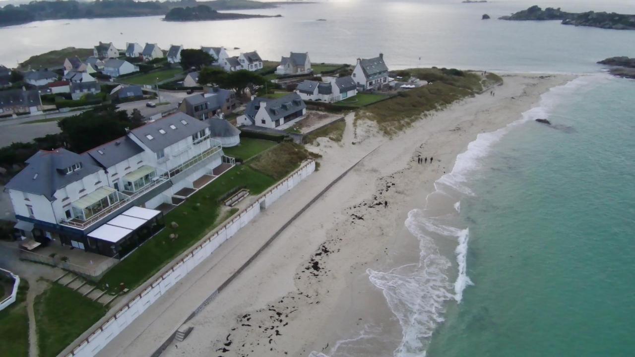 Studio Tregastel Plage A 20 Metres Bagian luar foto